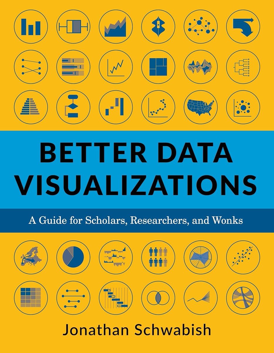 KirkDBorne's tweet image. 💯🌟❤️📊📈
Beautifully published #DataViz books by @jschwabish

Better Data Visualizations: amzn.to/3s2jIMX

Others (e.g, Data Visualization in Excel): amzn.to/3sPSLCt
—————
#DataStorytelling #DataLiteracy #Statistics #DataScience #DataScientists #BI #Analytics