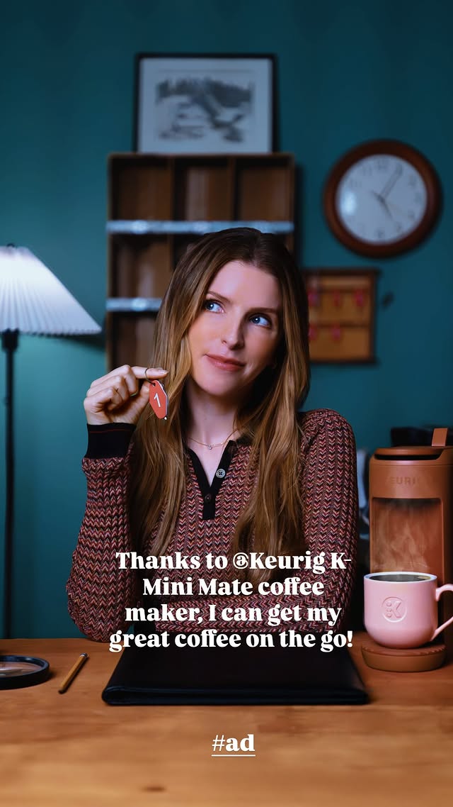 Anna Kendrick (<a href="/AnnaKendrick47/">Anna Kendrick</a>) on instagram stories.