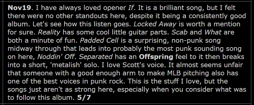 7RockLists's tweet image. I think we are on a similar vibe for #60CycleHum too.
You have where I'd place it in the Tier List.