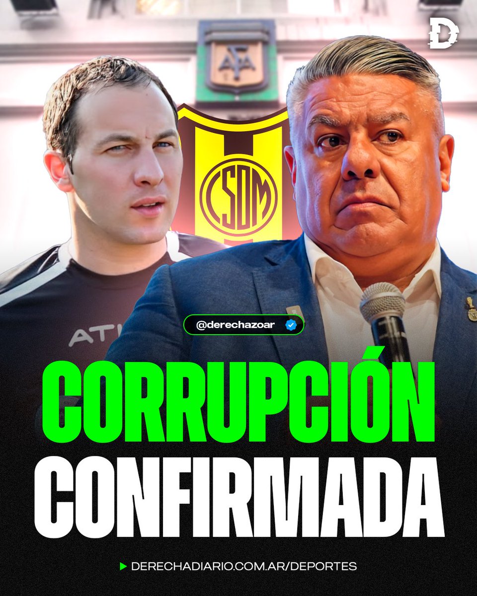 🇦🇷🚨 ESCÁNDALO: CORRUPCIÓN CONFIRMADA EN EL FÚTBOL ARGENTINO

‼️ La Justicia comprobó que le dieron por perdido injustamente el partido a Gimnasia de Jujuy contra Dep. Madryn, tras confirmar que nadie amenazó al árbitro Lucas Comesaña.