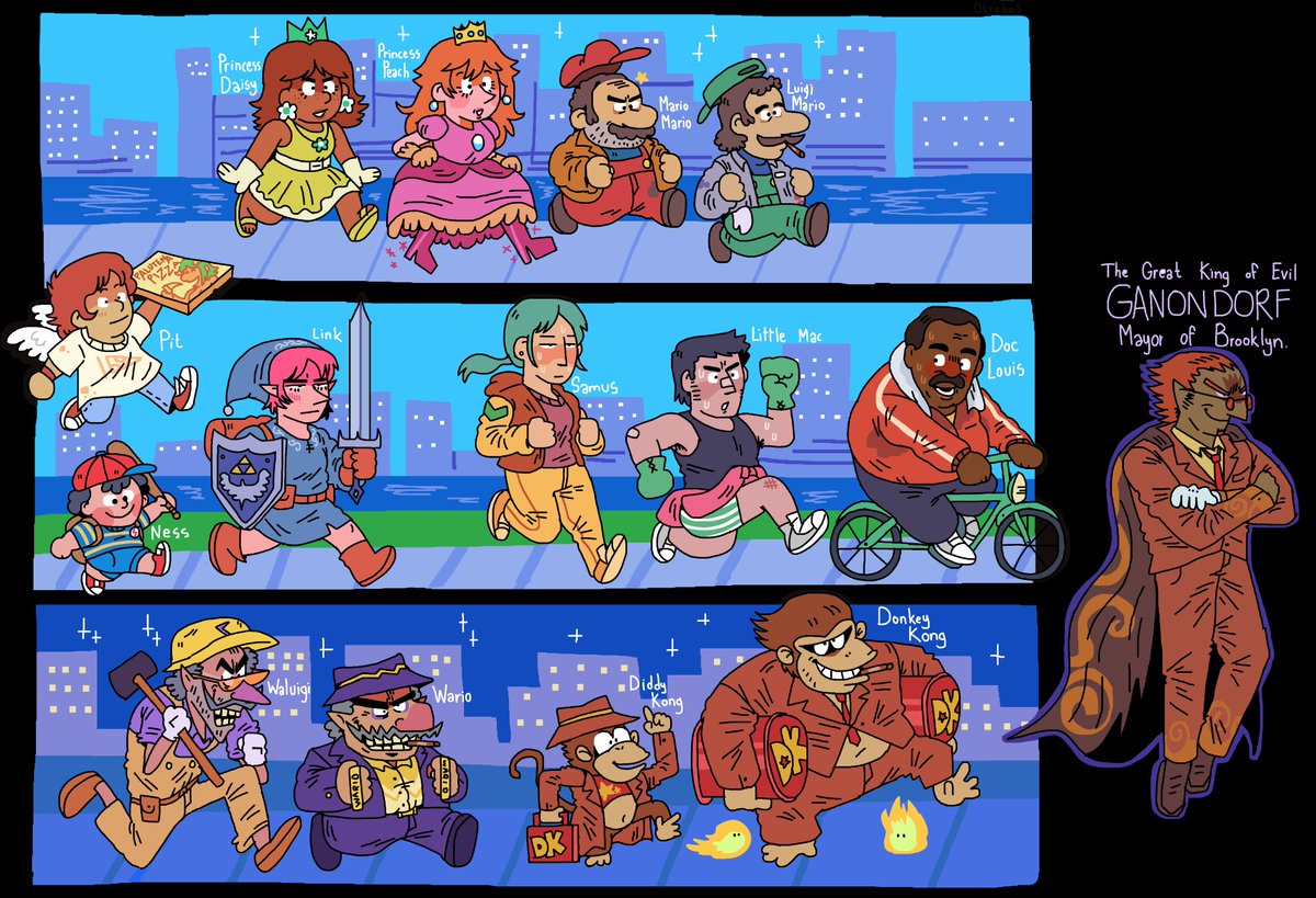 0trebot's tweet image. Once Upon A Time In Brooklyn