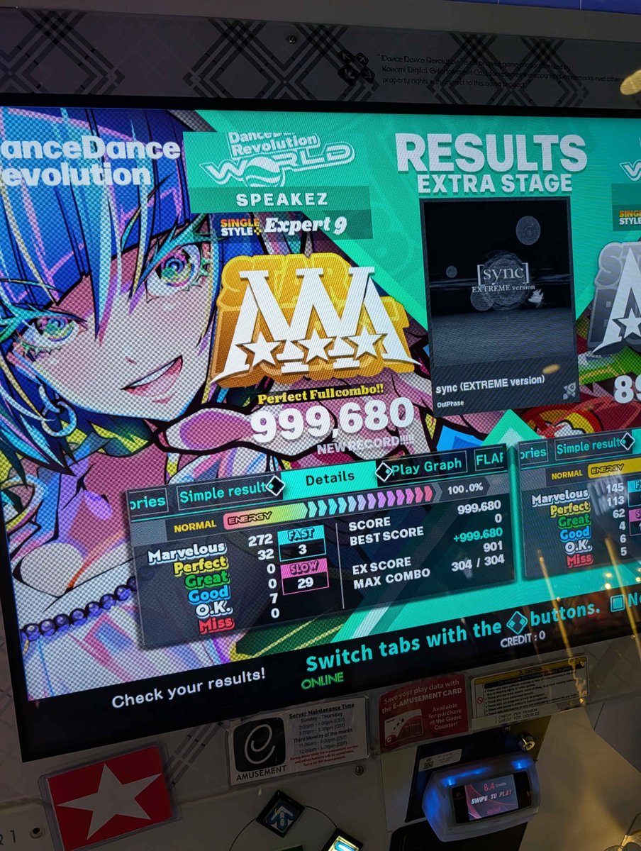 InstallingLife's tweet photo. I haven't posted on here in a while, so here's some PFCs. Just got back into ddr last week. https://t.co/K3l7m4jIgT