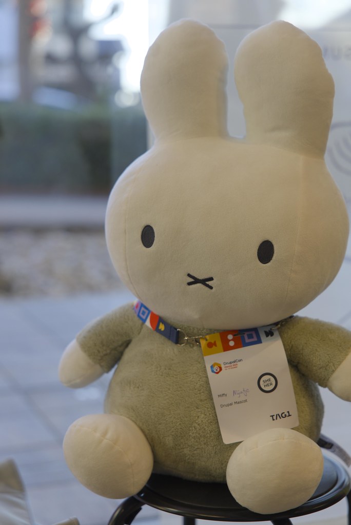 DrupalConAsia's tweet image. 🐰✨ Miffy is in Nara!

 Join the Mascot Contest at #DrupalConNara and you could win a ticket to DrupalCon Rotterdam 2026!

👉 Take a selfie with Miffy
 👉 Tag @DrupalConEur
 👉 Use #DrupalConRotterdam + #DrupalMiffy

Show us your best Drupal energy! 📷💙

#DrupalConAsia