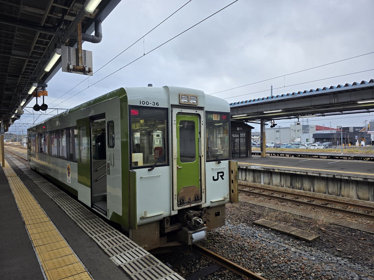 始めてきたが、二度と来ることはないだろうな…。北上線。昔は