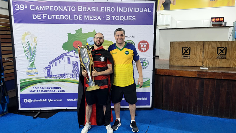 fefumerj's tweet photo. https://t.co/3Dgsn8SvTc
IGOR GOMES (FLAMENGO) É O CAMPEÃO BRASILEIRO INDIVIDUAL 2025 DA REGRA 3 TOQUES https://t.co/sAqQNSELgf