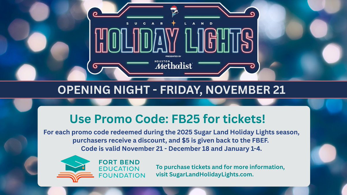 Fort Bend Education Foundation tweet media