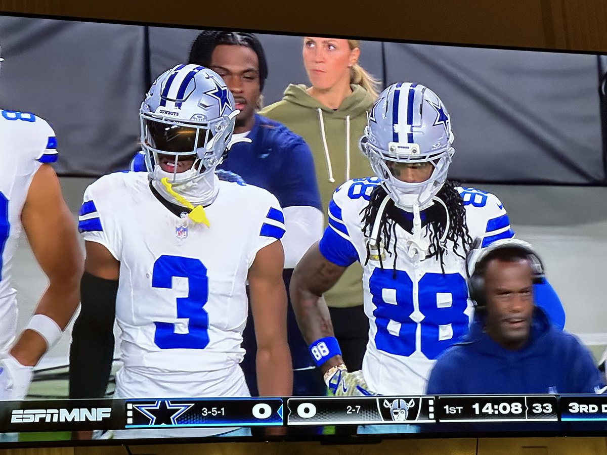 Someone explain to me that two of the best WRs are on your team but you don’t have them in the field.