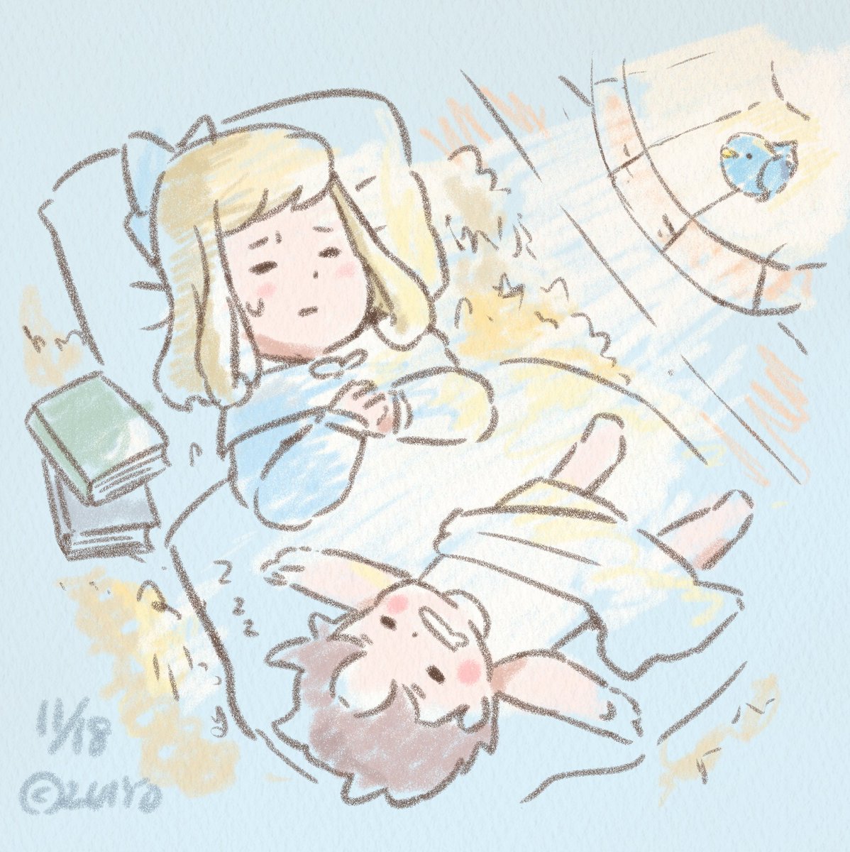 official_heidi's tweet photo. 起きるのが
ちょっとツライ
秋の朝・・・😪 https://t.co/Borjwbua9x