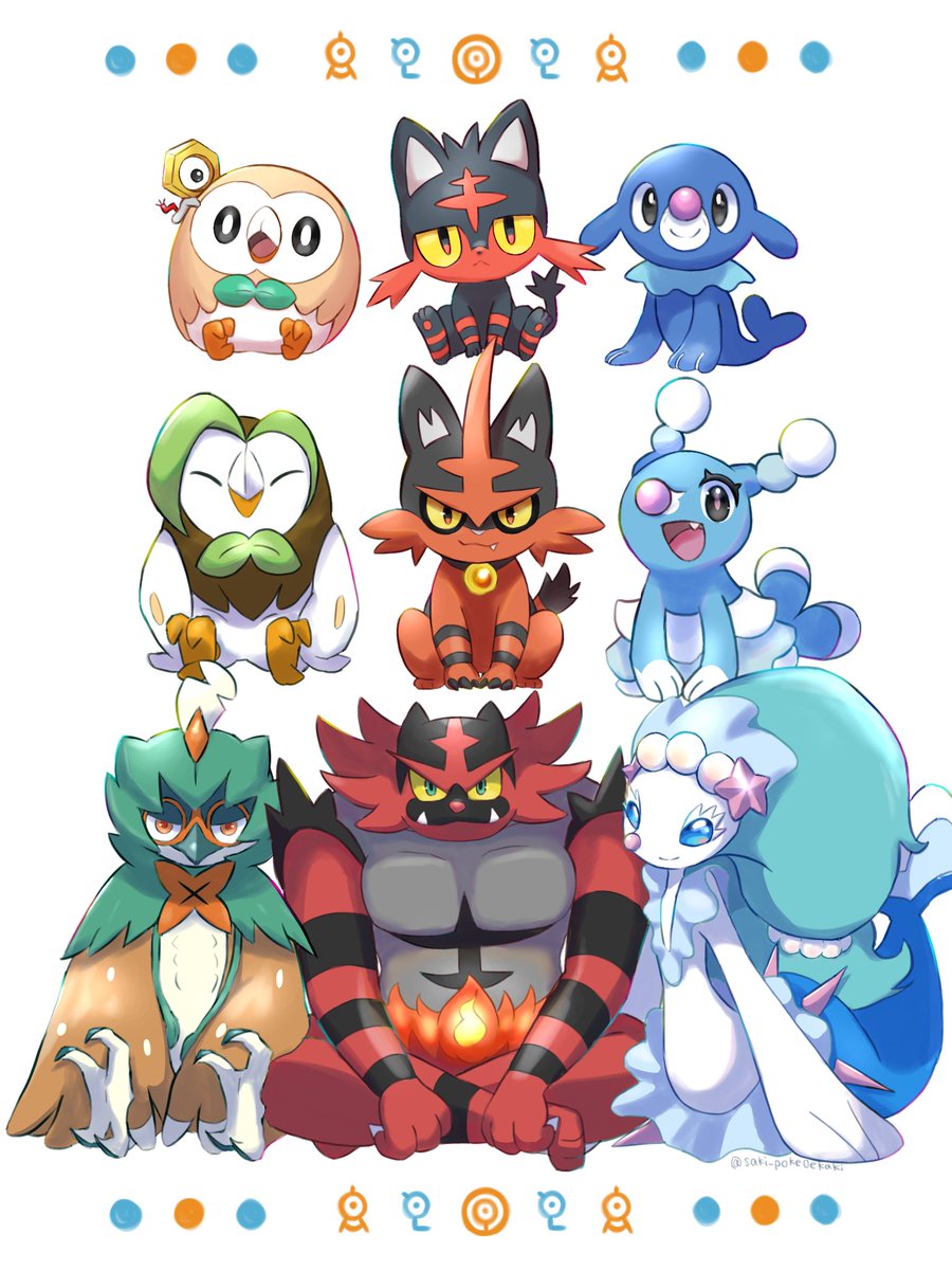 saki_pokeOekaki's tweet image. #ポケモンSM9周年
㊗️🌴☀