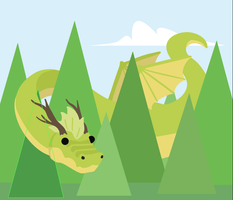 dragon i made for my school assignment :rawr :3