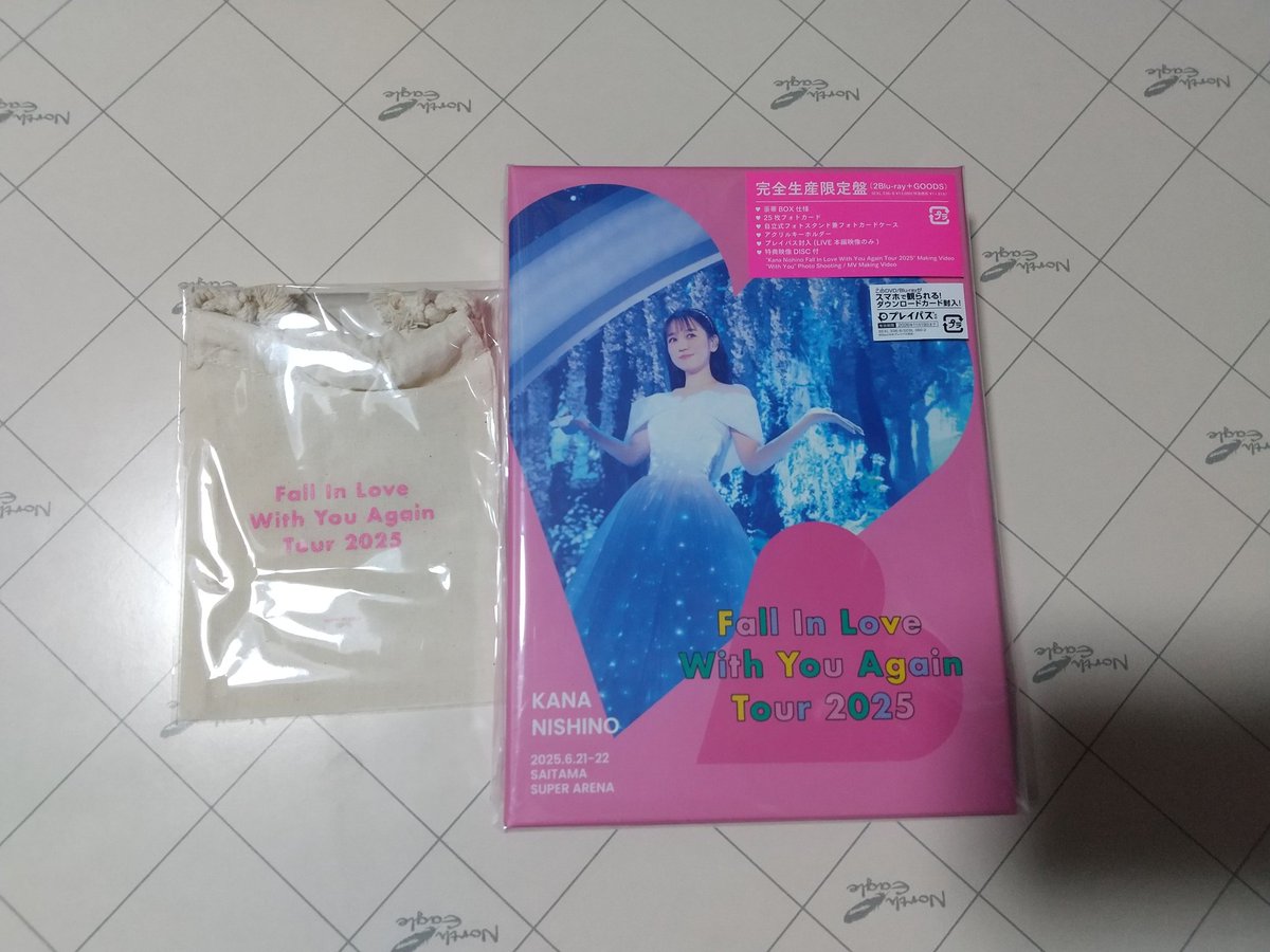 BluRay 届いた☺️ #西野カナ #フラゲ日