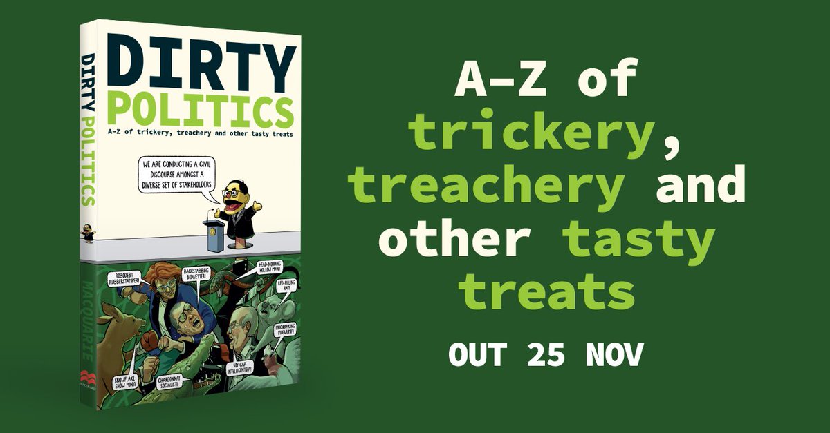 MacqDictionary's tweet image. 🚨⏳VOTING CLOSES AT MIDNIGHT!  🚨⏳

It&apos;s not too late to have your say for the official People&apos;s Choice Word of the Year! 

You&apos;ll go in the run to winning a book pack valued at RRP $300, including our upcoming release DIRTY POLITICS.

Head to the link in our bio to VOTE NOW!