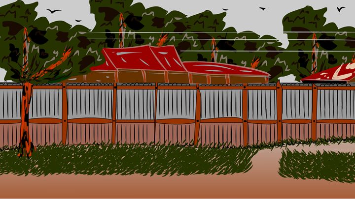Tinicool's tweet photo. Art of the Day! "Jamaican Ghetto". Buy at: https://t.co/OF3TsMPb31 https://t.co/rQopbJN7gE