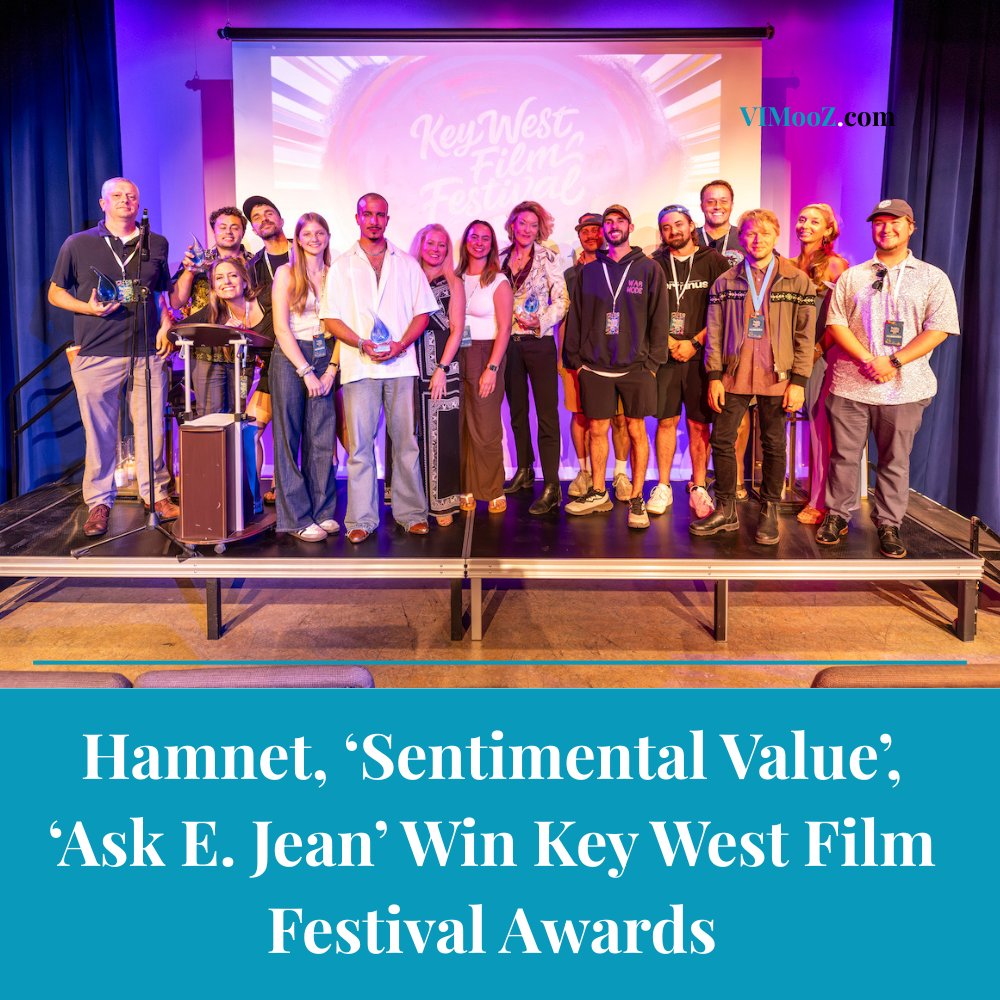 VIMOOZ's tweet photo. Chloe Zhao’s #Hamnet wins again, this time, snagging the award for Best Narrative Feature Film at (@keywestfilmfest) 14th Key West Film Festival. #kwff #kwff2025

Other top awards went to #TheSecretAgent, #SentimentalValue, #IWasBornThisWay, #AskEJean; and #ThePythonHunt.

read more: https://t.co/jl9P4jsNFm