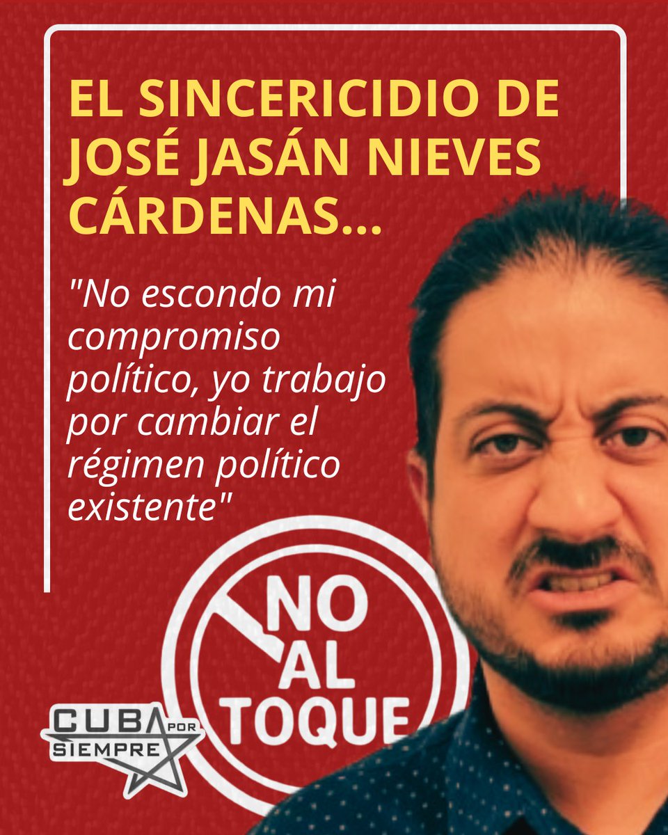 RobertoLuisGme2's tweet photo. #NoAlToque
#ElToqueJode
#CubaVencerá https://t.co/nPpMydlsio