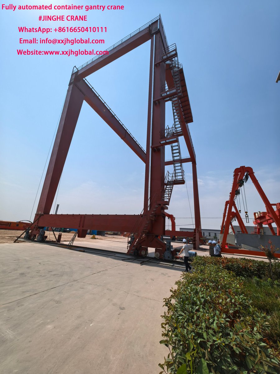Jinghe_crane's tweet image. No waiting, never tired. ⚡️ Jinghe fully automated container gantry cranes, operating 24/7, elevate terminal efficiency to new heights. #Automation #PortTechnology #EfficiencyInnovation
Website: xxjhglobal.com