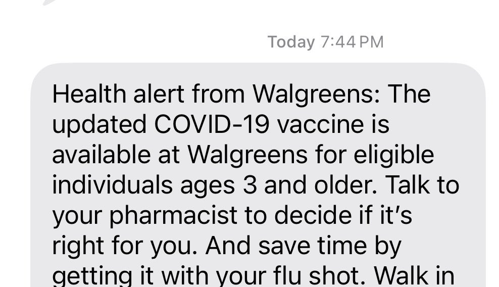 zerosumgame20's tweet image. Why is Walgreens still pushing so hard to get everyone to take the Covid vaccine? 

It almost seems like the people working there are being paid a bonus if they get more people to take it.