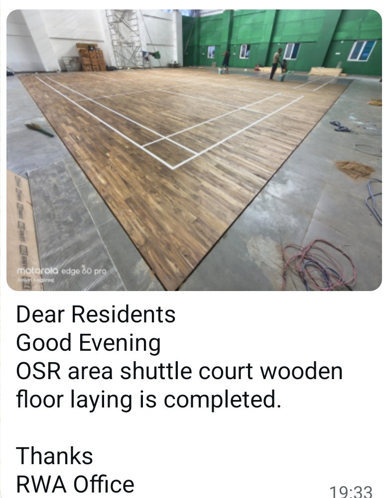 imranhindu's tweet image. TAISHA-II at Virugambakkam in Chennai is a housing complex constructed by TNHB for high income group &amp;amp; occupied by All India Service officers, judges &amp;amp; others. Now, there&apos;s a serious dispute among residents over construction of a badminton &amp;amp; squash court allegedly on OSR land.