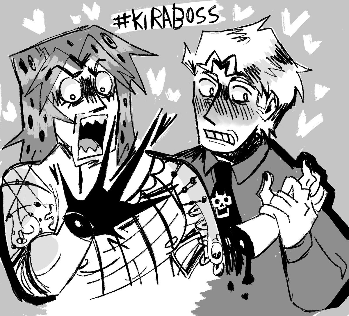 I’m a jjba twitter user here is my villain ship slop #jjba #jjbatwt #kiraboss