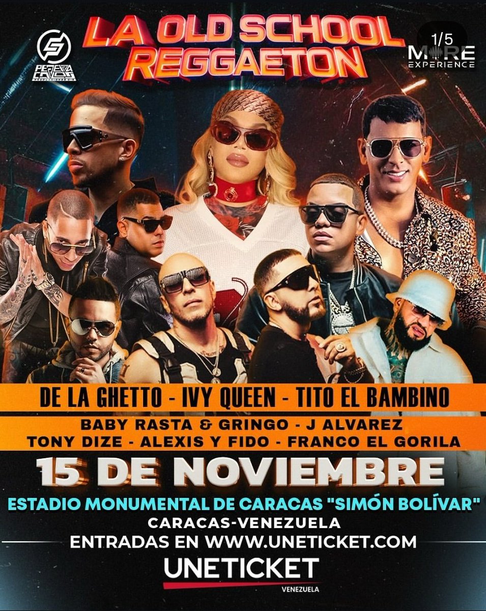 DramaQueenRemix's tweet image. Si en #CDMX nos trajeran este cartel junto como en Caracas Venezuela les llevaron #LaOldSchoolReggaeton superaría a cualquier #CocaColaFlowFest la verdad!
Imaginen estas 10 LEYENDAS JUNTAS en el #GNP 🥹 me muero de nostalgia y ganas de llorar! 🥹