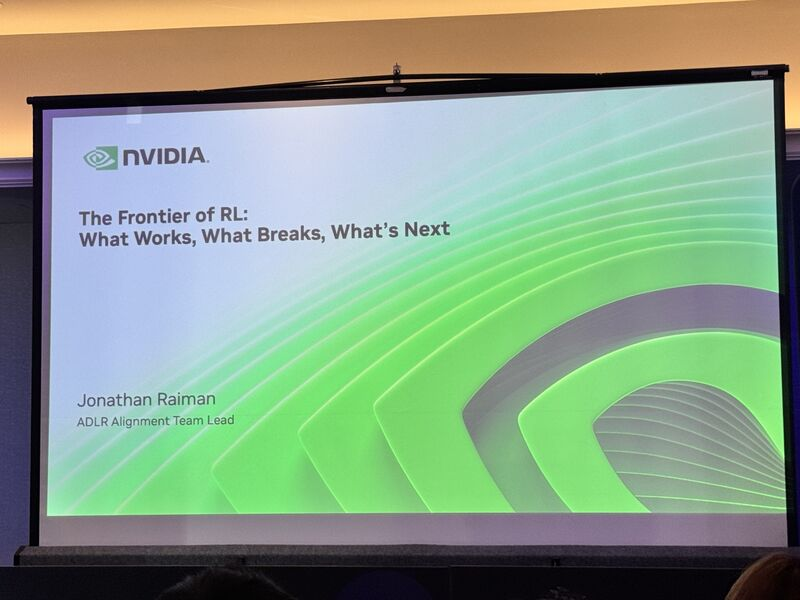 junfanzhu98's tweet image. dAGI Summit 2025 (Morning) — Frontier of #RL, #Multi-Agent Orchestration &amp;amp; #Distributed-First Training
RL is becoming architectural supervision, not post-hoc reward shaping.
Agent orchestration now demands observability + memory control.
👉🏻 linkedin.com/posts/junfan-z…