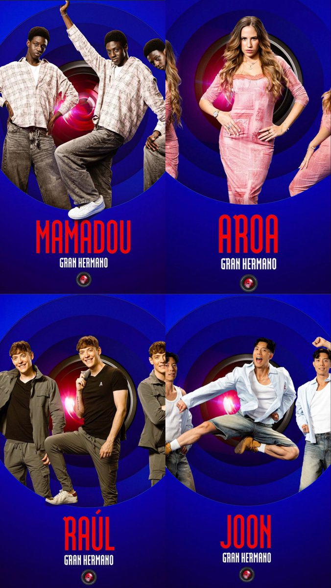 un top 4 perfecto actualmente es este . Den sus opiniones! #GH18N