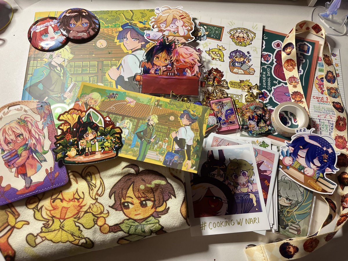 Sumeru School Zine is here !!! 🥹🤍