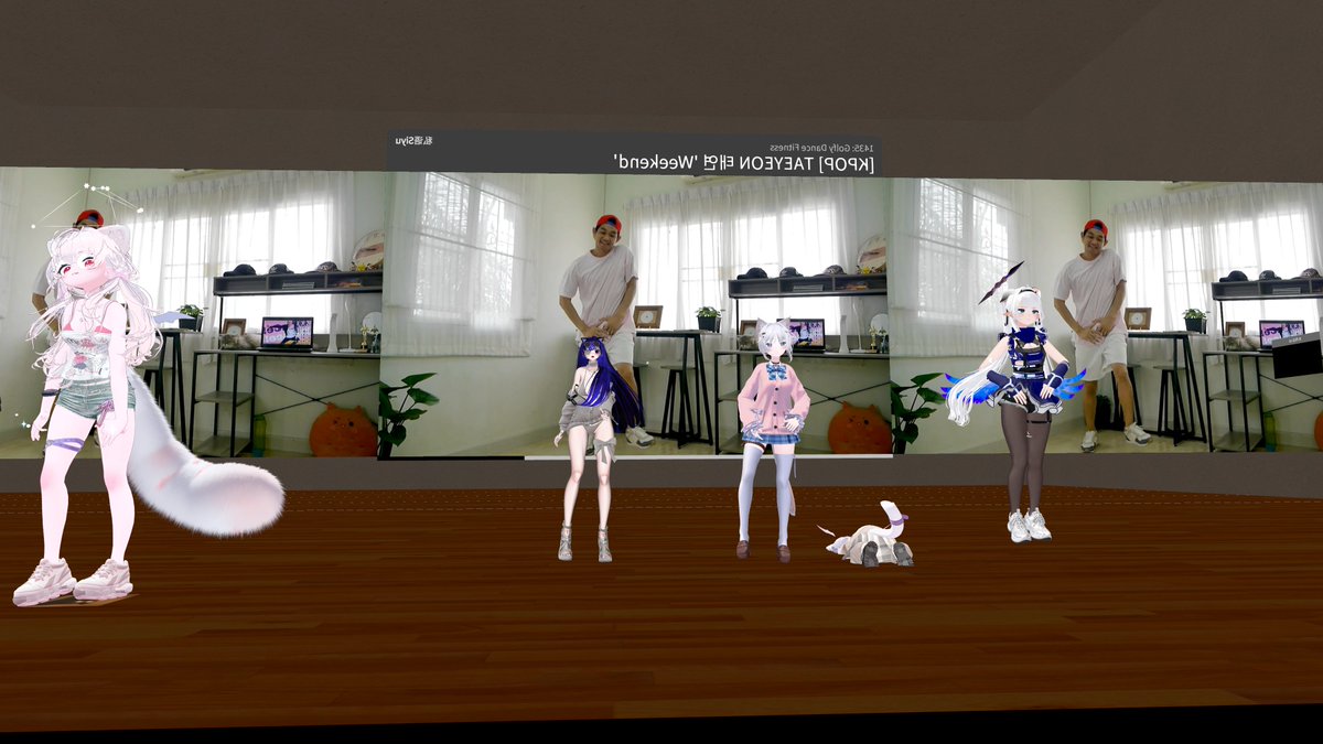 Kissshot26112's tweet image. ええと、昨日も良い機会があって早めにしたよ❣
#VRChat 
＃pypydance