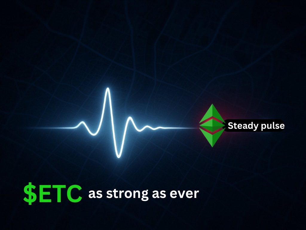 𝕎𝕙𝕪 𝕀’𝕞 𝔹𝕌𝕃𝕃𝕀𝕊ℍ 𝕠𝕟 $𝔼𝕋ℂ
↡

▫️ 61% of institutions plan to INCREASE crypto exposure in 2025.
Not vibes, data. Sygnum verified. @ETCGrantsDAO amplified.

▫️ VanEck exploring $ETC ETF/ETN.
$ETC isn’t “old PoW.”
It’s becoming the secure EVM settlement layer