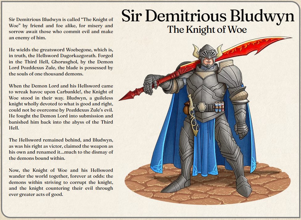 carbunkleworld's tweet photo. The new site has updated character bios. Bludwyn here was one of the first characters I drew and he looks pretty stocky now. Maybe he's got some dwarven heritage or perhaps he's just, as the kids would say, a "short king".
See more at: https://t.co/lRHOUBhw26
#worldbuilding https://t.co/rczU3pHd5H