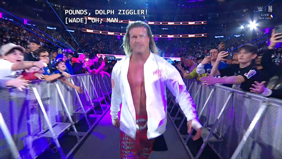 RogueSugahPunk's tweet image. DOLPH ZIGGLER IS HERE IN THE GARDEN #WWERAW