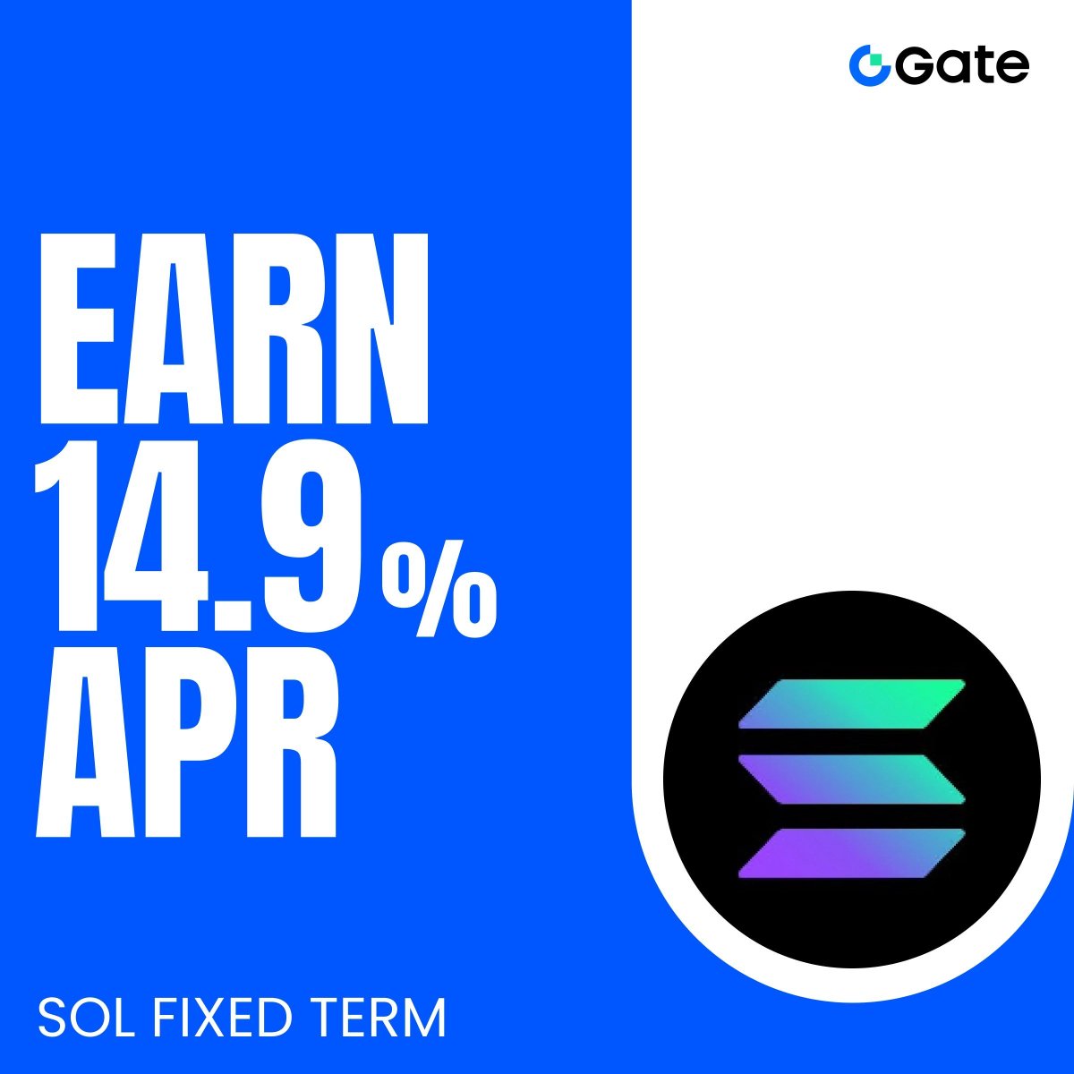 Gate_Launch's tweet photo. Earn #PLAYSOLANA Rewards with $SOL Fixed-Term @playsolana 

📈 Subscribe to the $SOL 7-Day Fixed Term product on Simple Earn and enjoy a 10% bonus APR—total APR up to 14.9%. 

💎 750,000 $PLAYSOLANA bonus rewards available on a first-come, first-served basis.

👉 Subscribe now: https://t.co/KmUirmdsS5