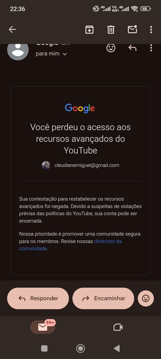 Cleudiene4's tweet photo. @YouTube Meu canal de 2013 (6.600 inscritos) perdeu recursos avançados por “suspeita”, mas não recebi NENHUM detalhe: qual política, qual vídeo ou qual prova. Minha contestação foi negada sem explicação. Peço revisão manual https://t.co/MlrQnwI6CM:cleudienemiguel@gmail.com https://t.co/timfbl9a4y