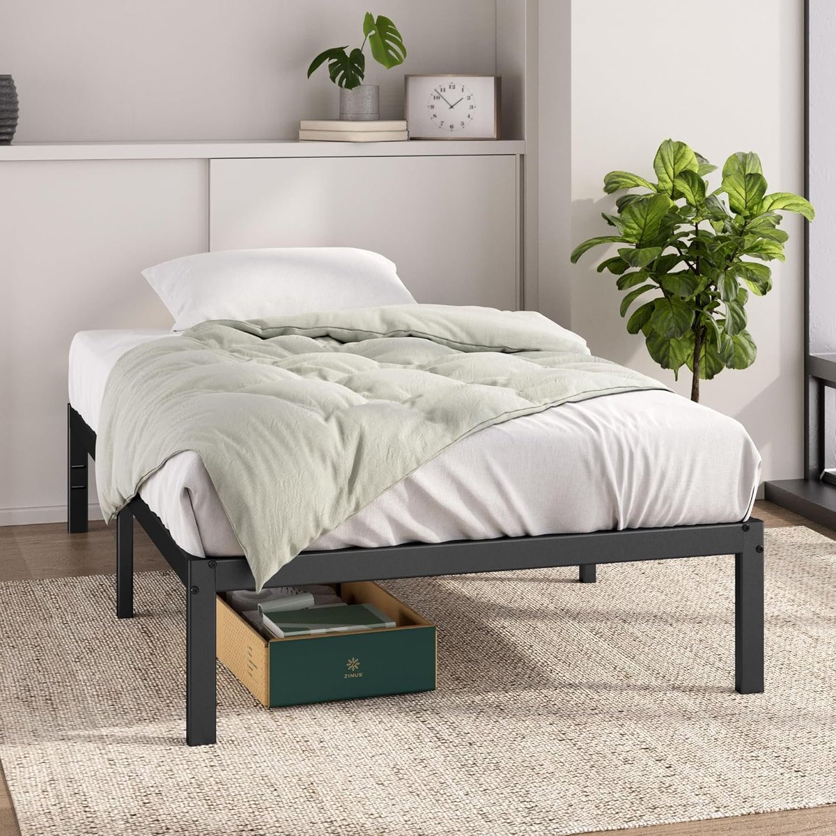 SRTrendsDeals's tweet image. ZINUS 14 Inch Elias Metal Platform Bed Frame, Steel Support, No Box Spring Needed at $29.15

sovrn.co/cg4nvsr

#ZINUS #Elias #Needed