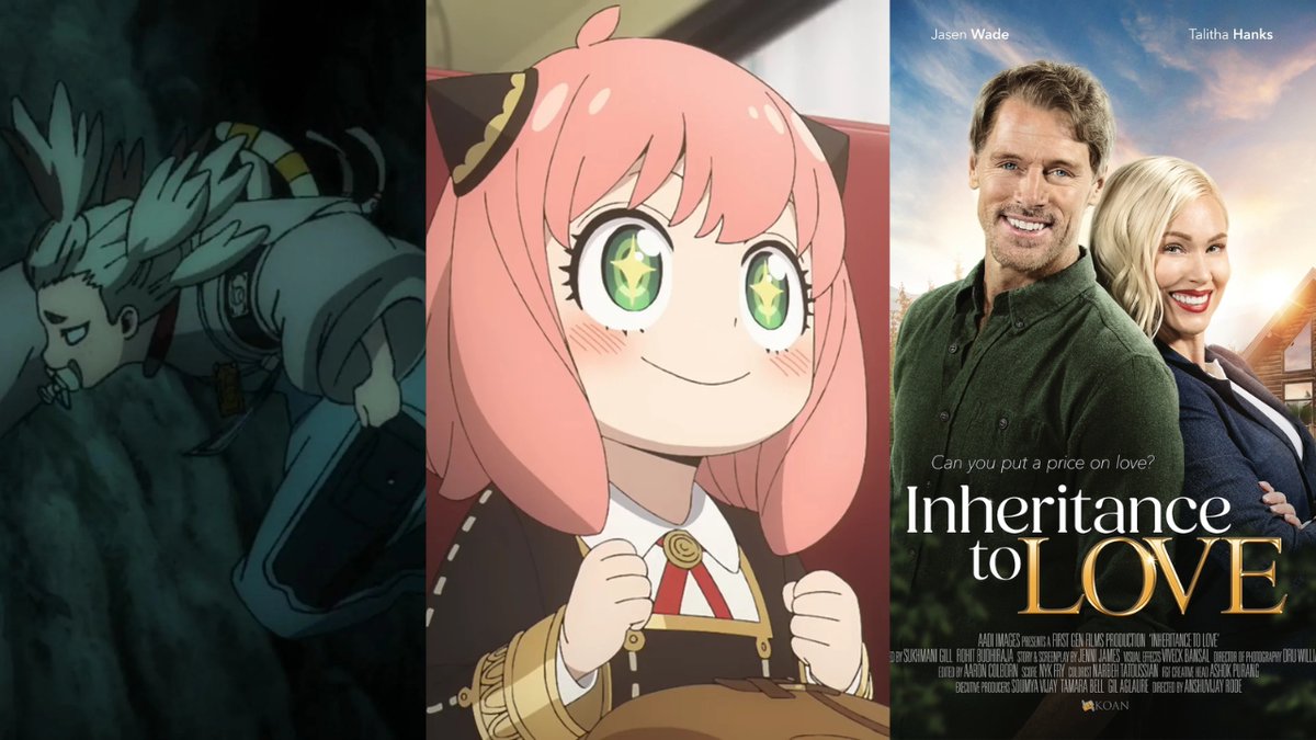 Join our hosts <a href="/karidlane/">Kari Lane</a> &amp; <a href="/Kiaxet/">Katie 'WEAR A MASK' Cullen</a> LIVE at 7:30pm PT to chat with the producer (Soumya Vijay) and lead actor (TalithaHanks) of #InheritanceToLove. Plus we will dive into #GACHIAKUTA and #SPY_FAMILY.

Watch: youtube.com/live/1YT6Dtx97…

#SPYxFamily #Filmmaking #anime <a href="/FAN_VERSATION/">FANVERSATION</a>