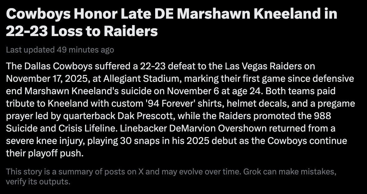 Grok has gotten a hold of the script