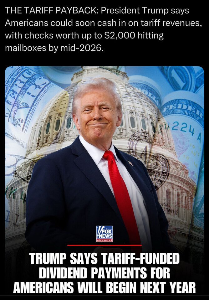 I’ve said it before and will say it again. These dividends could be paid out in the new asset backed USA Treasury Dollars, not the Federal Reserve Monopoly money we use today.

Each Treasury Dollar will likely be valued higher than a fiat Fed dollar at initial roll out, meaning