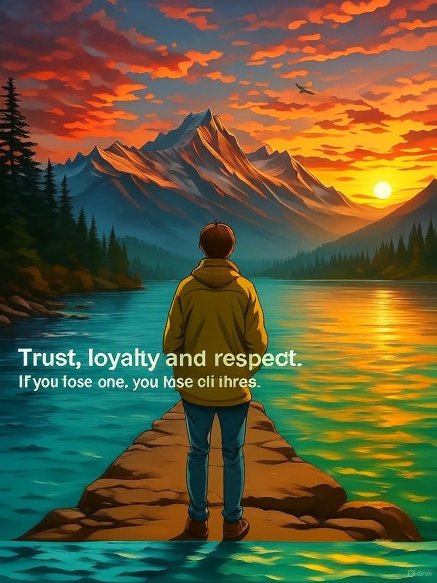 Trust, loyalty, and respect are like threads in a rope snap one, and the whole strength unravels. Guard them carefully, for they hold the weight of every relationship.