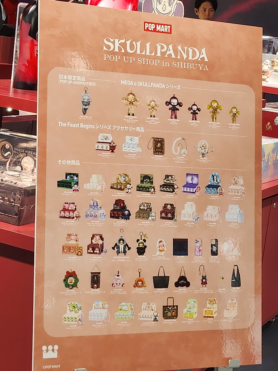 SKULLPANDA スカルパンダ XGコラボ 日本限定 SKULLPANDA × XG コラボ】スカルパンダ 日本限定品 SKULL PANDA X XG