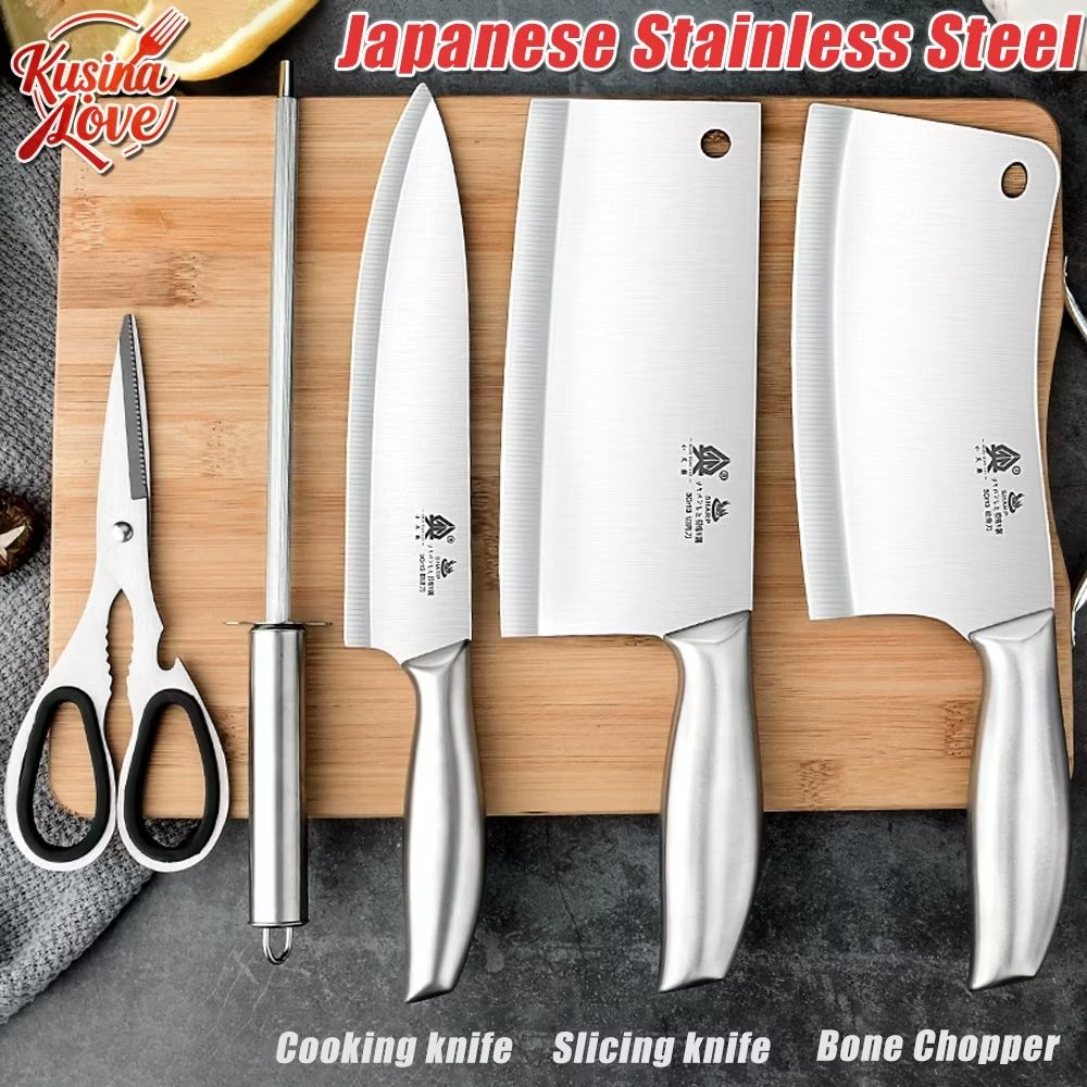 Check out 4 In 1 &amp; 5 In 1 Authentic Japan Kitchen Knife Set Stainless Steel Precision Knife Set for ₱110 - ₱286. Get it on Shopee now! s.shopee.ph/6KwhwJAsWQ?sha…