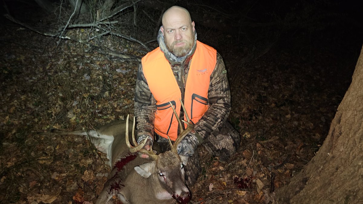 Smack 'em and track 'em. Tag 'em and drag 'em.
Counting my blessings once again tonight for another safe and successful hunt. It might not be the biggest buck shown off this season, but I know this much, I've got a freezer full of good aim.
Thanks, Pop! ❤️🦌