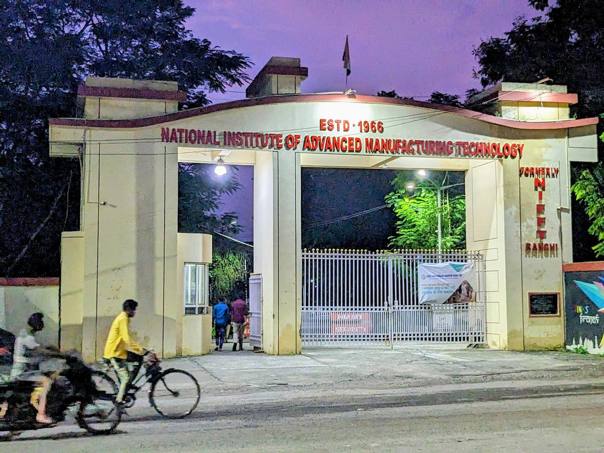 arunkjhaies's tweet image. Career-Ready Engineers: Bridging Education &amp;amp; Industry at NIAMT Ranchi. Gain real-world exposure through industry tie-ups, live projects, and advanced training in AI, ML, IoT, and Smart Manufacturing
@niamt_ranchi @EduMinOfIndia @PMOIndia
#CareerReady #Industry40 #foundry #forge