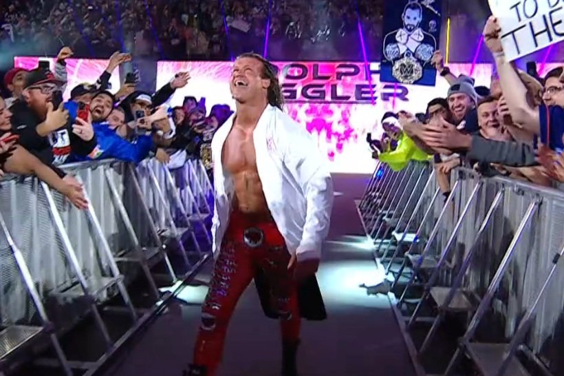 ProWFinesse's tweet image. Dolph Ziggler returns to WWE.

WHAT A POP.