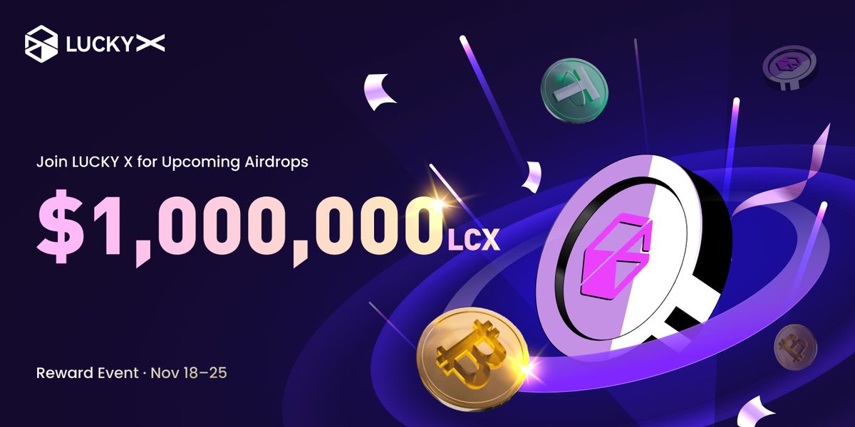 luckyx_game's tweet image. Everyone wants the airdrop.
But only early movers take action before the crowd.

LUCKY X just opened the $1,000,000 LCX Warm-Up Quest —
 with a limited Whitelist badge for early supporters.
 Available from Nov 18 to Nov 25.

Get the whitelist, join the event, and don’t be the one…