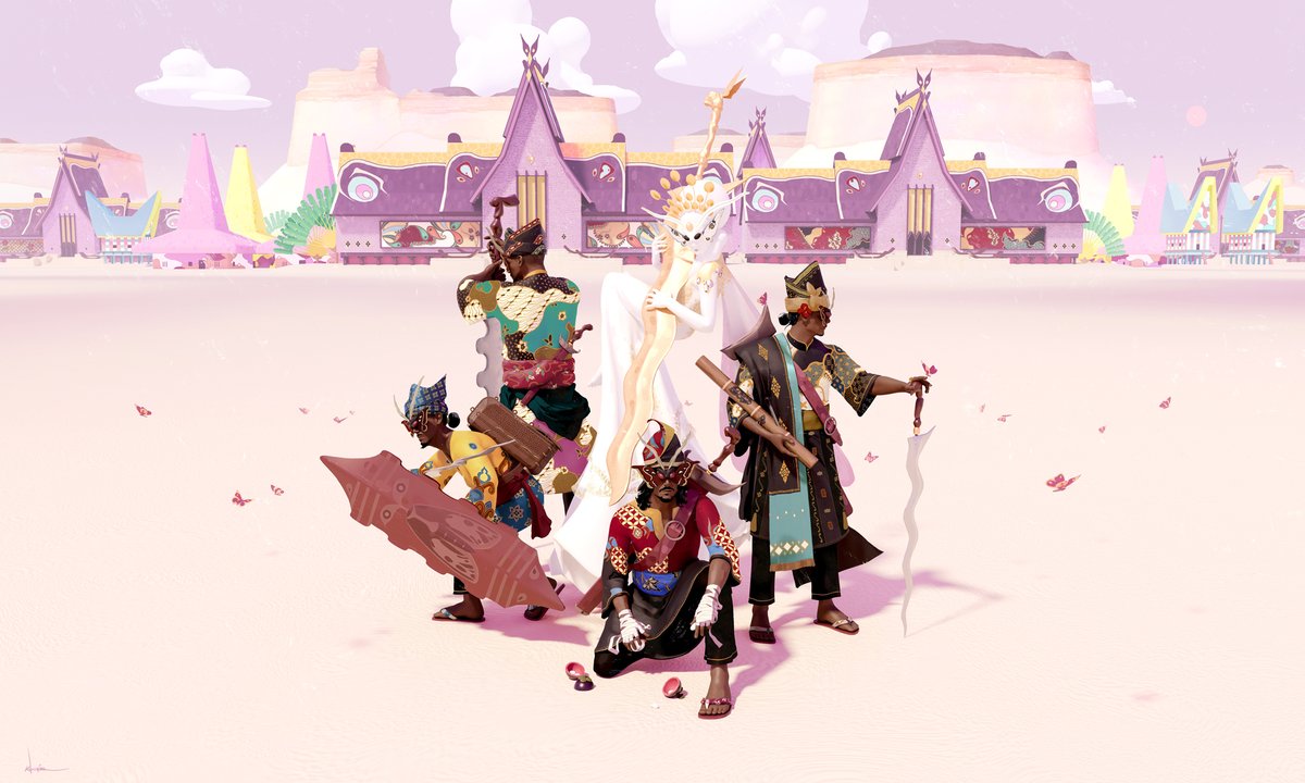 IanJunWeiChiew's tweet image. Pilgrims of the Pale Dunes 🦋☀️