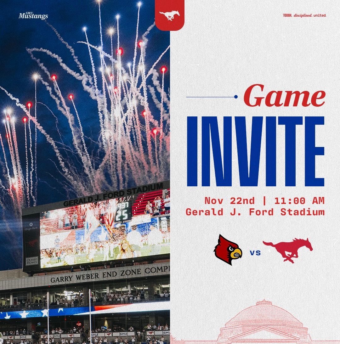 Blessed to be invited to the SMU 🐎game this weekend! 
Thank you to the staff for the opportunity — can’t wait to experience the atmosphere in Dallas! <a href="/rafemata/">Rafe Mata</a> <a href="/CoachDoog/">LaDaria “Doogie” Brown</a> <a href="/SMUFB/">SMU Football</a> <a href="/cmsully22/">Connor Sullivan (Sully)</a> <a href="/Ethan_houser1/">Ethan Houser</a> <a href="/mrfootballwait/">Jeremiah Wait</a>