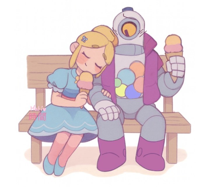 Marima_ttd's tweet image. #Piper x #Rico 🍡🍥
#BrawlStarsArt