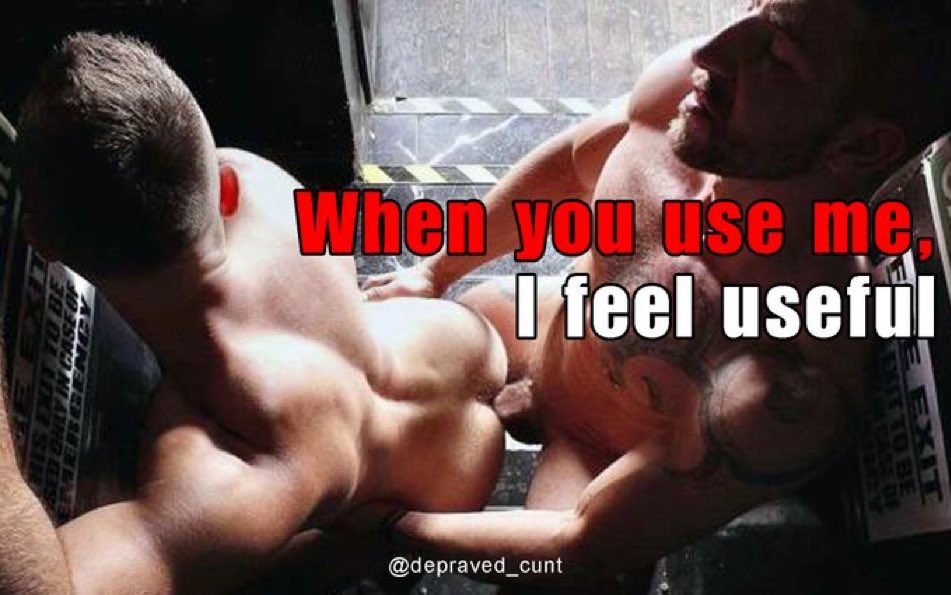 depraved_cunt's tweet photo. 🔁if u 2 r grateful that Men give us #fags purpose in life &amp; a sense of bing useful. Let us devote ourselves completely 2 all Men! Let’s dissolve ourselves completely 4 cocks &amp; cum &amp; allow ourselves 2 b used self- &amp; thoughtlessly by EVERY MAN 4 His pleasure! #fagnature #fagology https://t.co/CtbSModjER