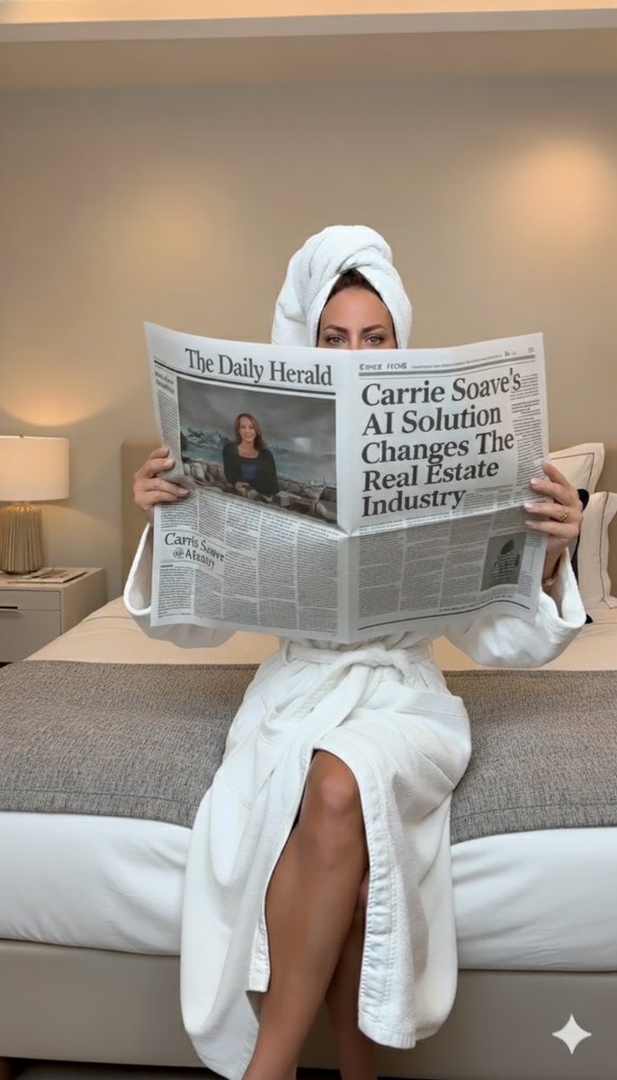 CarrieSoave's tweet image. AI is taking over real estate and The AI Solution is global. 🌎
Europe. Dubai. Australia. South Africa. North America.
Want the system everyone’s talking about. Comment or DM “solution”.

#RealEstateAI #CarrieSoave #AISolution #GlobalRealEstate #RealtorTools #RealtorLife…