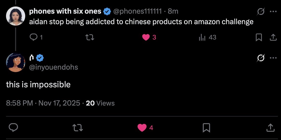 aidanshandle's tweet image. when I was in shenzhen at huaqiangbei I was like &quot;I remember this from amazon&quot; like it was a celebrity I had seen on tv